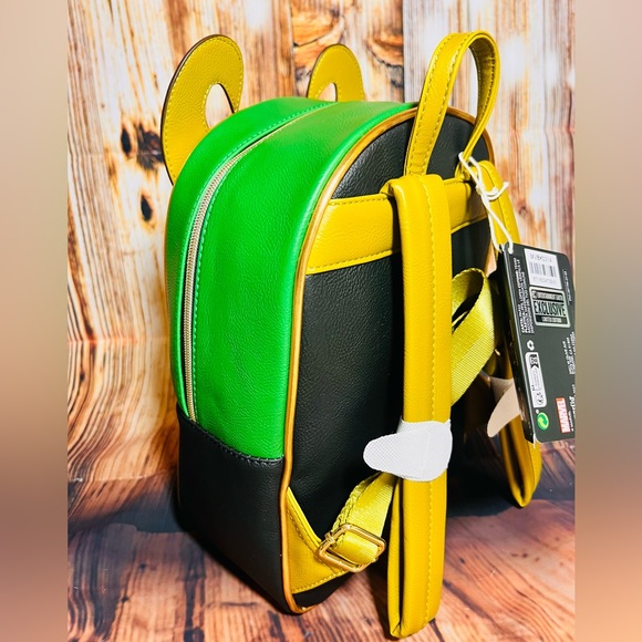 Avengers Loki with Scepter Pop! by Loungefly Mini-Backpack - Picture 14 of 15